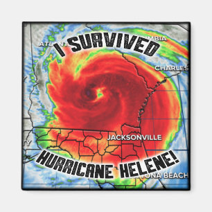 I Survived Hurricane Helene Magnet