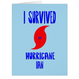 I Survived Hurricane Ian Cards