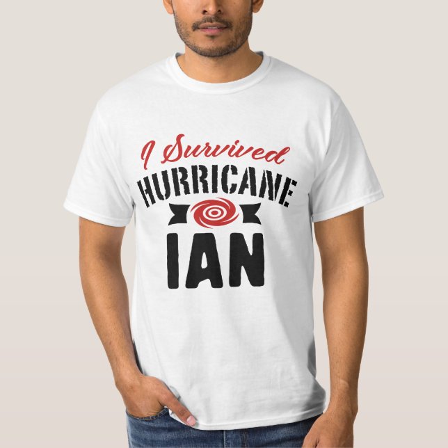 I Survived Hurricane Ian T-Shirt (Front)