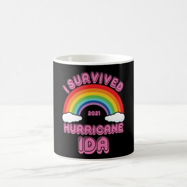 I Survived Hurricane Ida Coffee Mug (Center)