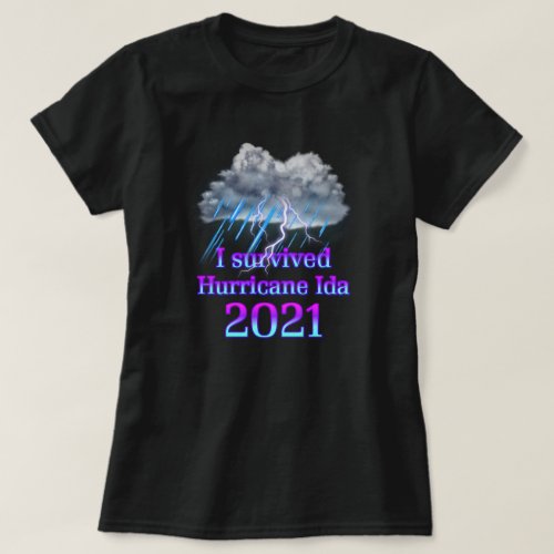 I survived Hurricane Ida T_Shirt