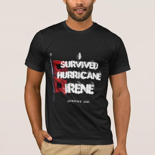 I Survived Hurricane Irene 2011 T-Shirt (Front)