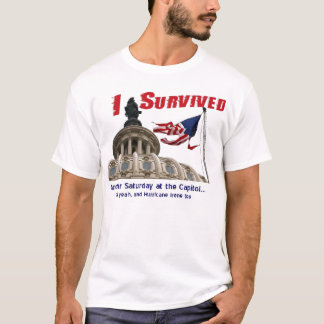 I Survived Hurricane Irene at the Capitol T-Shirt