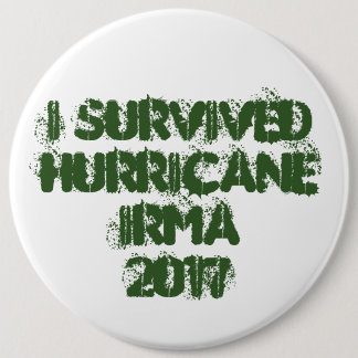 I Survived Hurricane Irma 2017 Button
