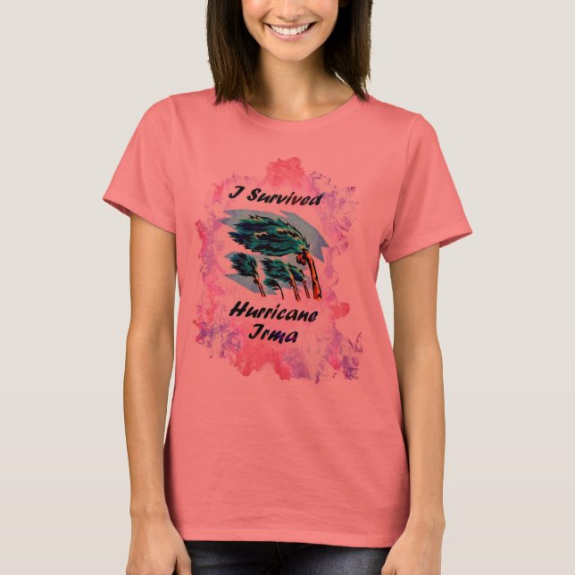 I Survived Hurricane Irma T-Shirt (Front)