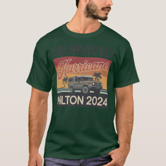 I Survived Hurricane Milton Florida October 2024 T-Shirt
