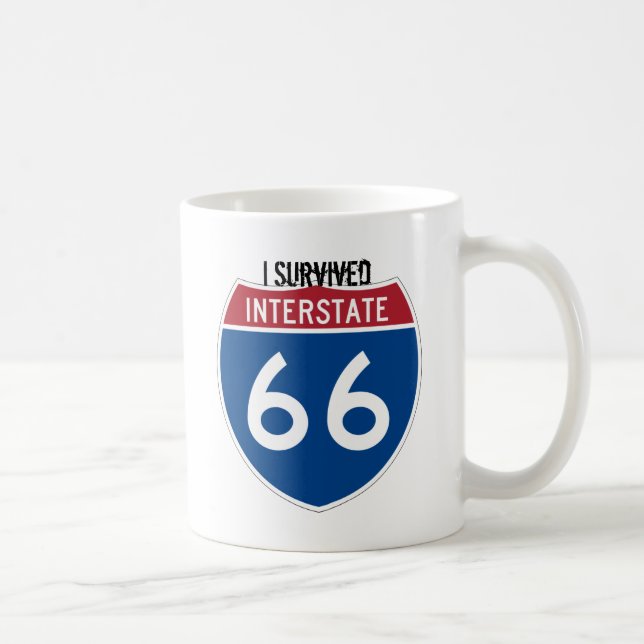 I Survived I-66 CommuterTrooper Coffee Mug (Right)