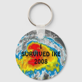 I SURVIVED IKE 2008 KEYCHAIN