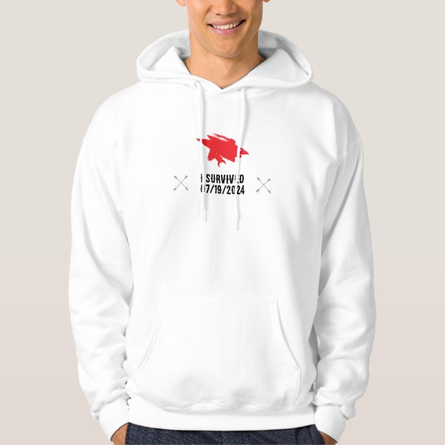 I Survived July 19 Hoodie - Simple (Front)