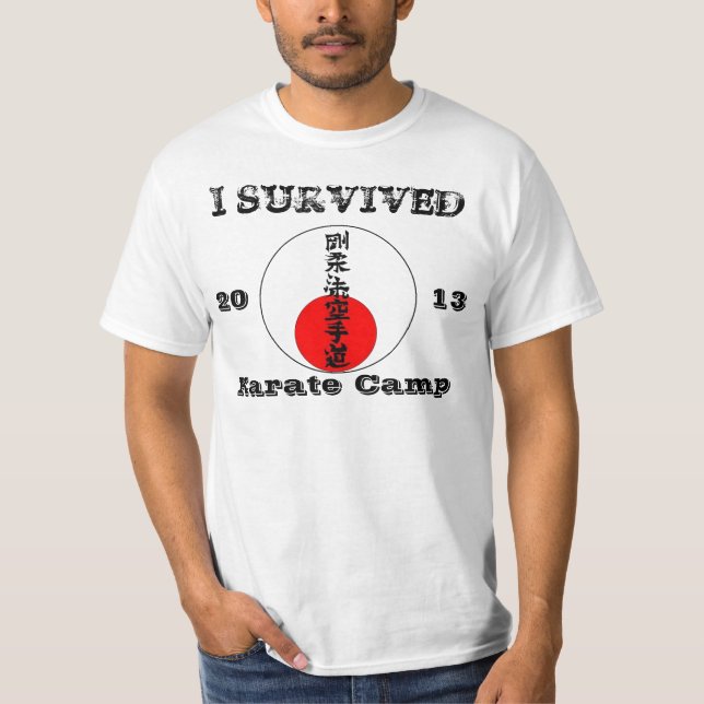 I survived karate Camp T-Shirt (Front)