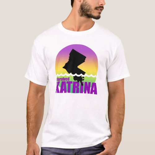 I Survived Katrina T_Shirt