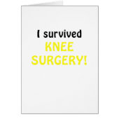 I Survived Knee Surgery (Front)