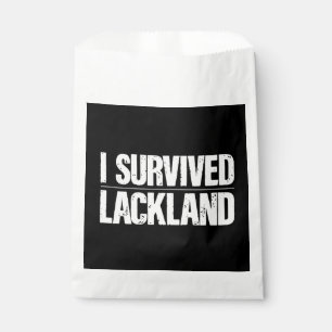 I Survived Lackland AFB Basic Military Training Favor Bag