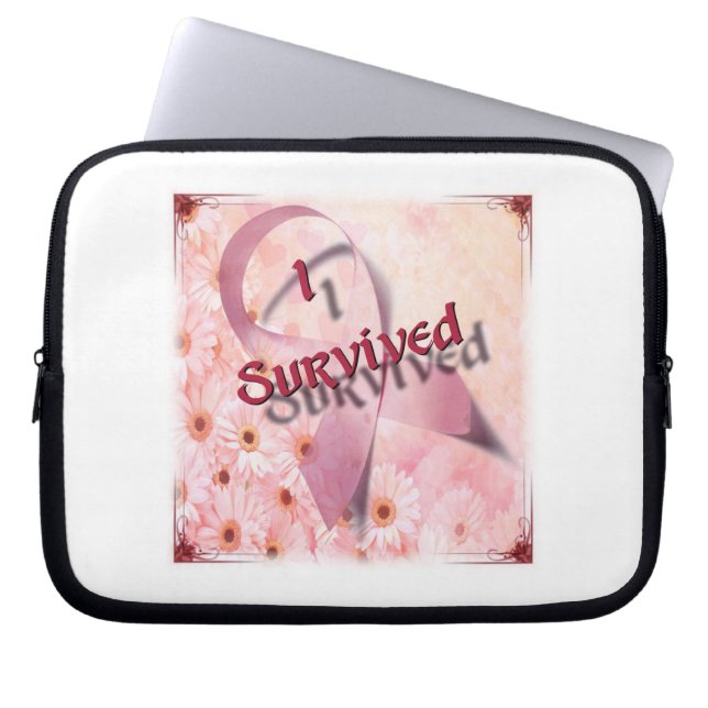 I Survived Laptop Sleeve (Front)