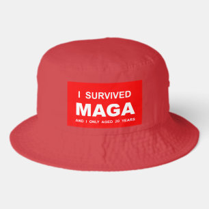 I Survived MAGA  Bucket Hat