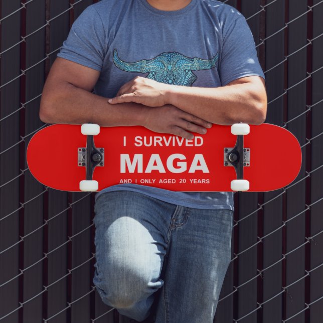 I Survived MAGA  Skateboard (Outdoor 3)