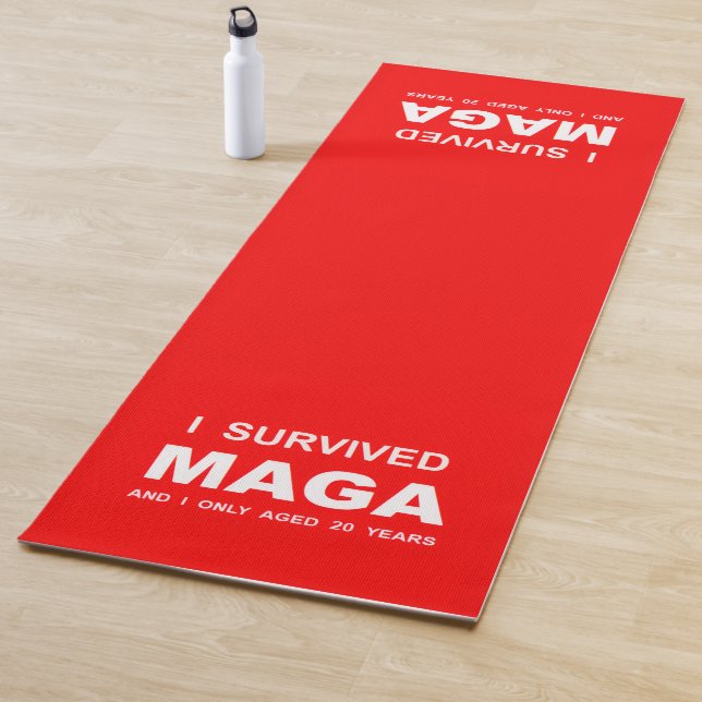 I Survived MAGA  Yoga Mat (In Situ)