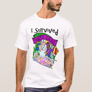 I Survived Mardi Gras In New Orleans T-Shirt
