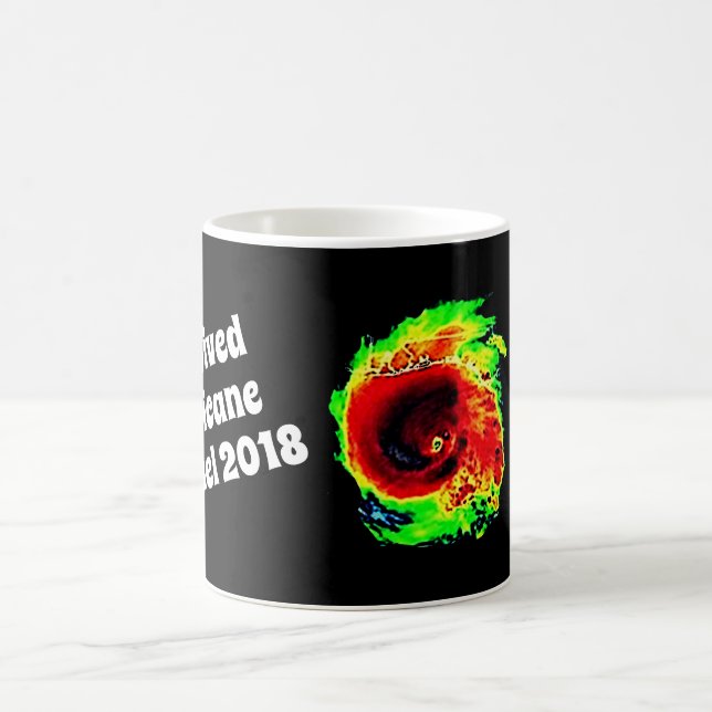 "I Survived Michael 2018" & Hurricane Radar Coffee Mug (Center)