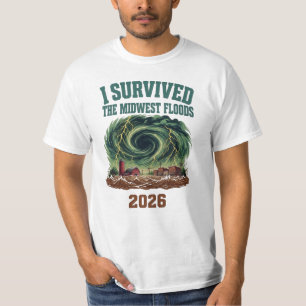 I Survived  Midwest Floods 2026 Ohio Iowa Missouri T-Shirt