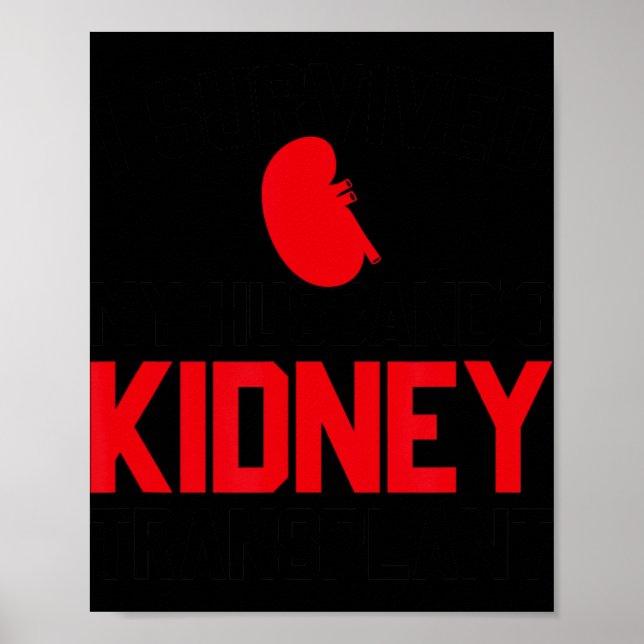 I Survived My Husband's Kidney Transplant, New Kid Poster (Front)
