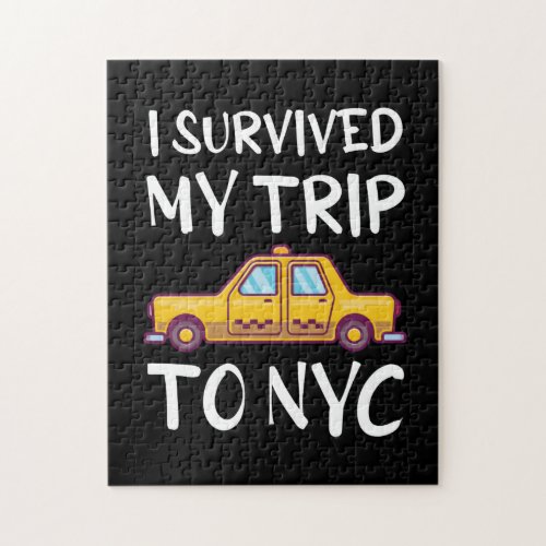 I Survived My Trip To NYC Jigsaw Puzzle