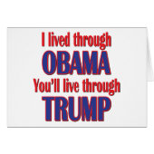 I survived Obama (Front Horizontal)