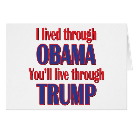 I survived Obama (Front Horizontal)