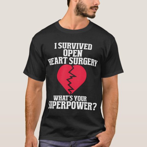 I Survived Open He Surgery Post Recovery Get Well T_Shirt