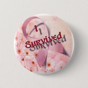 I Survived Pinback Button
