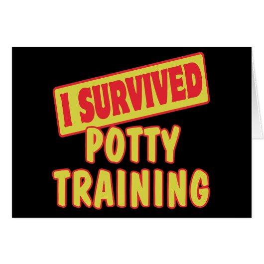 I SURVIVED POTTY TRAINING CARDS (Front Horizontal)