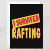 I SURVIVED RAFTING (Front/Back)