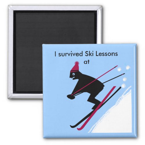 I survived ski lessons at magnet