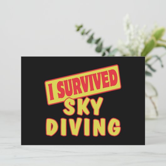 I SURVIVED SKYDIVING (Standing Front)