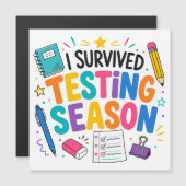 I Survived Testing Season School Humor (Front/Back)