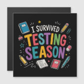I Survived Testing Season School Humor (Front/Back)