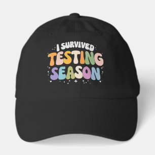 I Survived Testing Season School Humor Hat