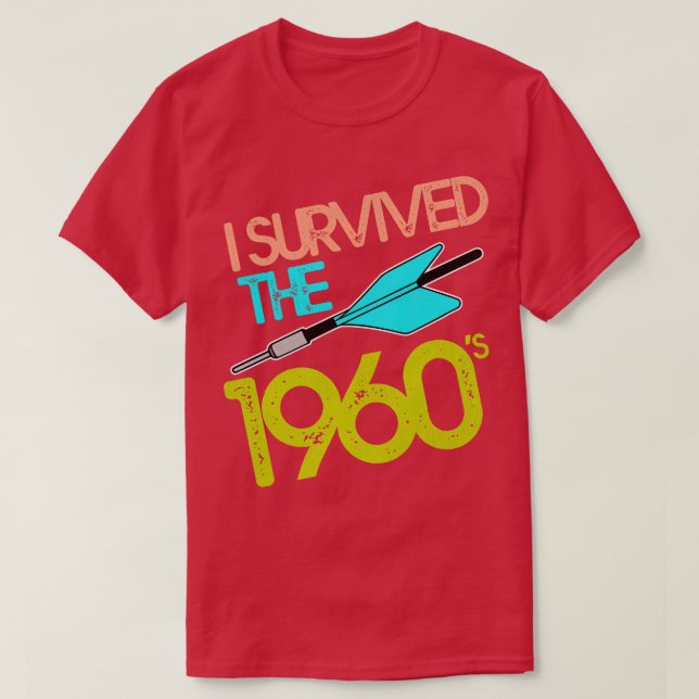 I Survived the 60s Jarts Missile Game T-Shirt (Design Front)