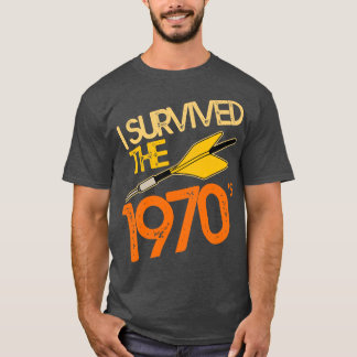 I Survived the 70s Jarts Missile Game T-Shirt