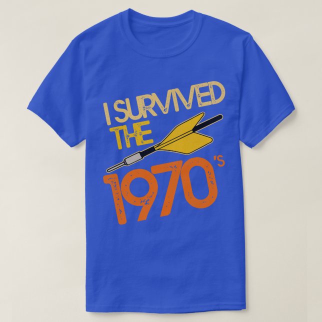 I Survived the 70s Jarts Missile Game T-Shirt (Design Front)