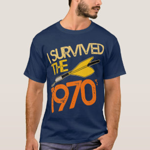 I Survived the 70s Jarts Missile Game T-Shirt