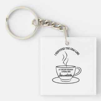 I survived the Chai Line at Chicago Ijtema Keychain