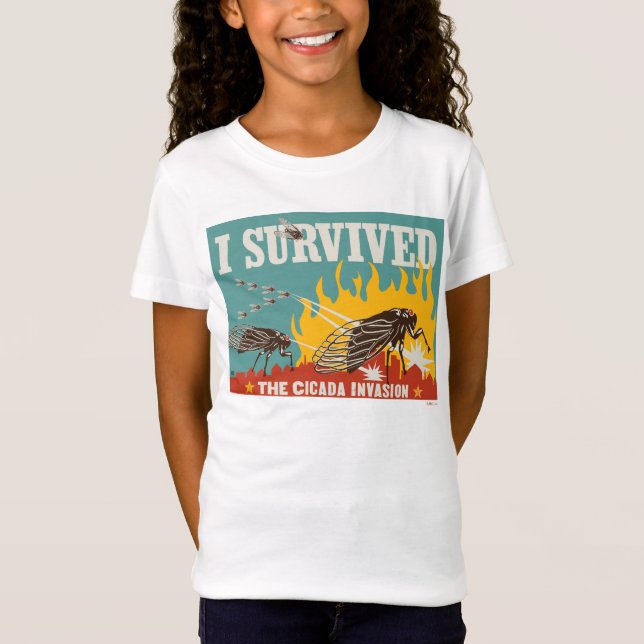 I Survived the Cicada Invasion T-Shirt (Front)