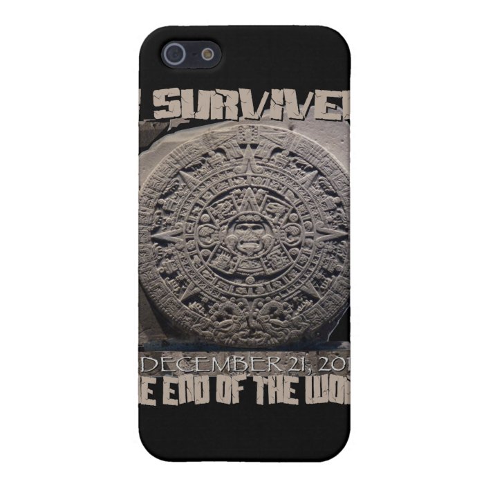 I SURVIVED THE END OF THE WORLD 2012 CASES FOR iPhone 5