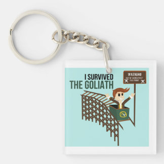 I Survived the Goliath Key Chain
