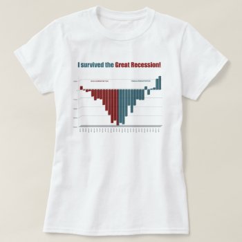 I Survived The Great Recession! T-shirt by sushiandsasha at Zazzle