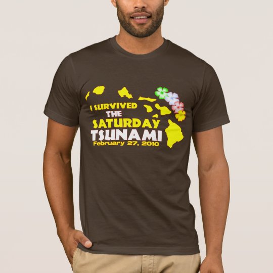 I Survived The Saturday Tsunami T-Shirt