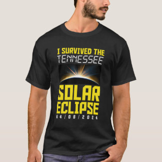 I Survived The Tennessee Solar Eclipse April 8 202 T-Shirt
