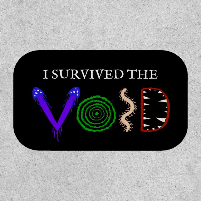 I Survived The Void Patch (Rectangle) (Front)