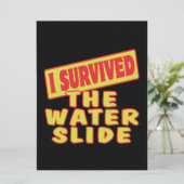 I SURVIVED THE WATER SLIDE (Standing Front)